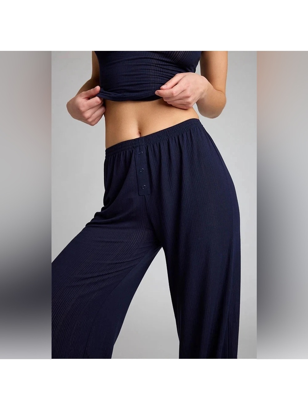 Negative Underwear Whipped Track Pant in Navy, Size Medium